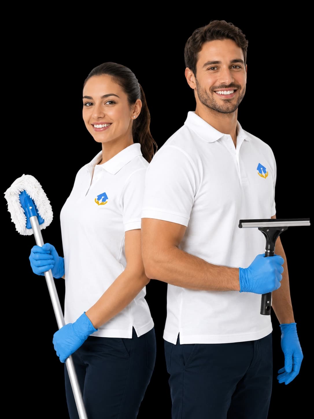Cleaning team